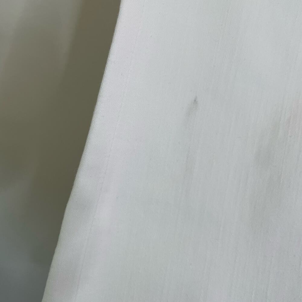 NWT Madewell Kick Out Crop Jeans‎ in Pure White Size 26 - Picture 9 of 12